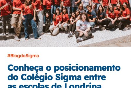 Na contram&atilde;o do mercado, Col&eacute;gio Sigma amplia atividades completa ciclo da educa&ccedil;&atilde;o b&aacute;sica em Londrina