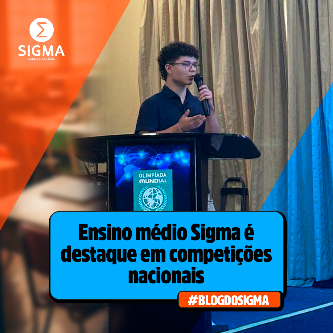 Ensino Médio Sigma conquista premiações em feira de ciências e olimpíadas de conhecimento