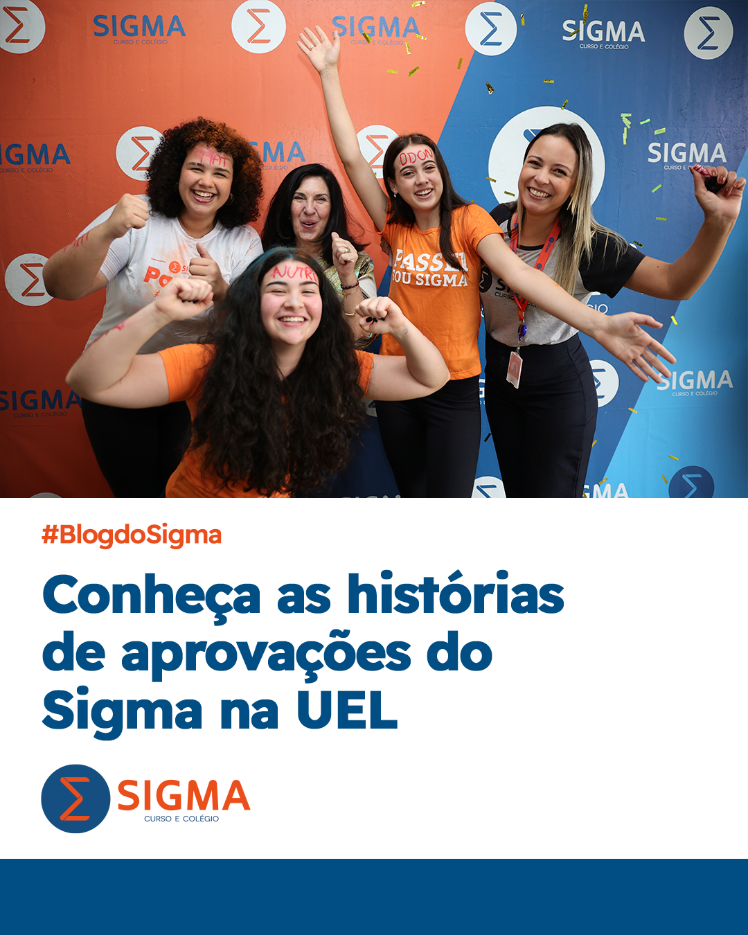 Col&eacute;gio Sigma aprova 94 estudantes no Vestibular UEL 2026 