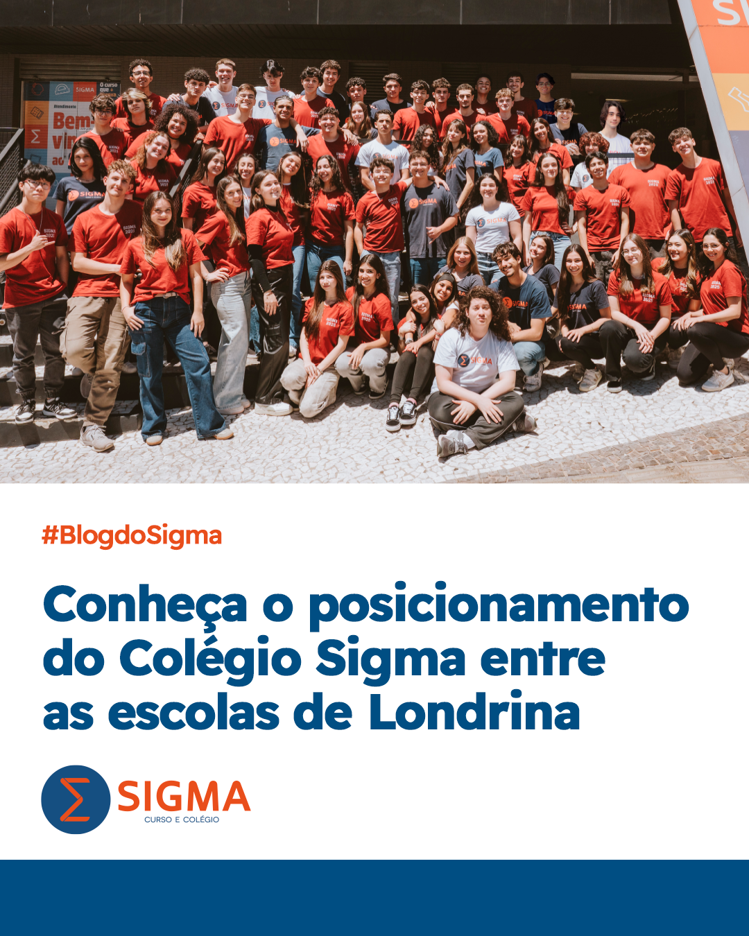 Na contram&atilde;o do mercado, Col&eacute;gio Sigma amplia atividades completa ciclo da educa&ccedil;&atilde;o b&aacute;sica em Londrina