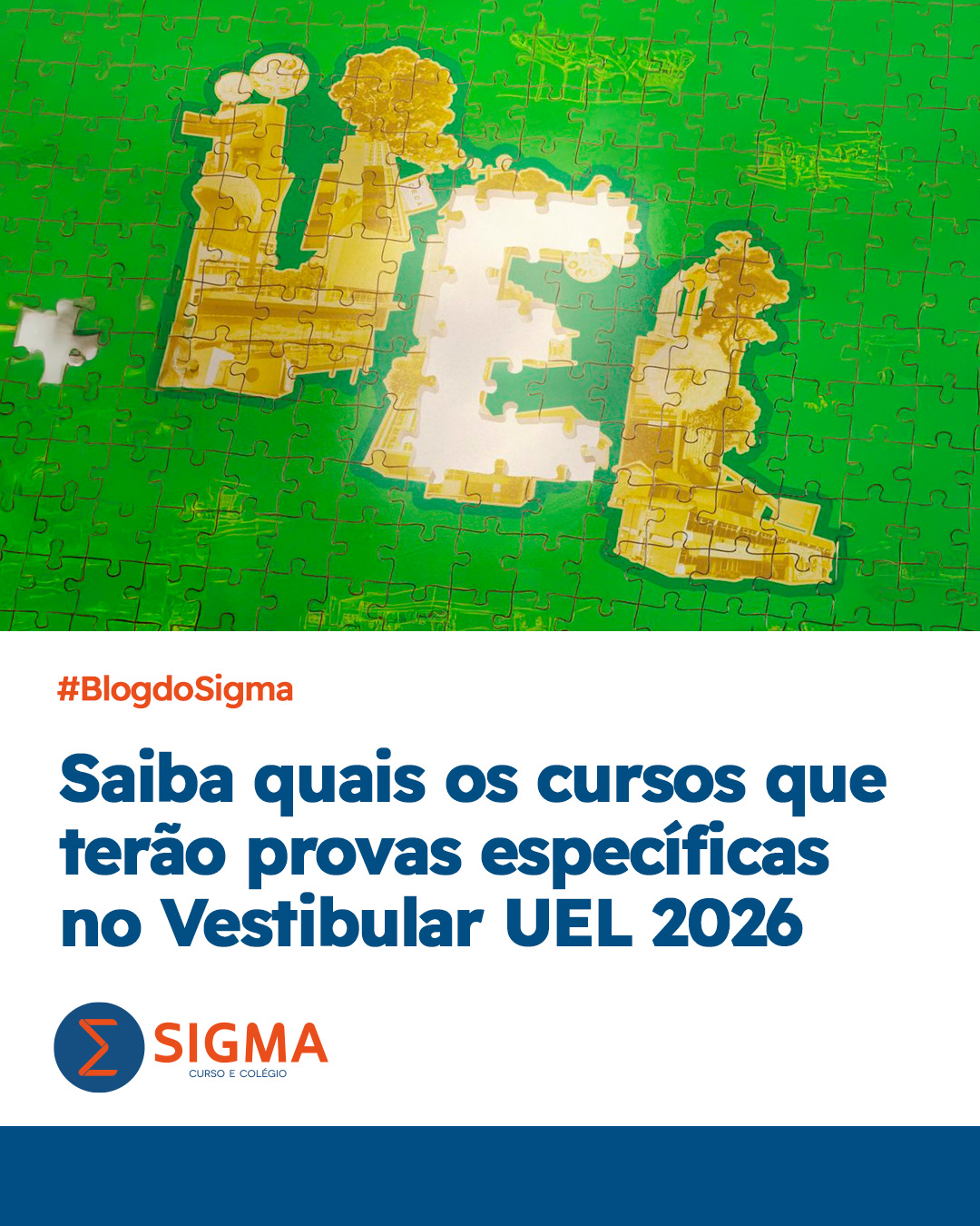 UEL define quais cursos terão prova específica no Vestibular 2026